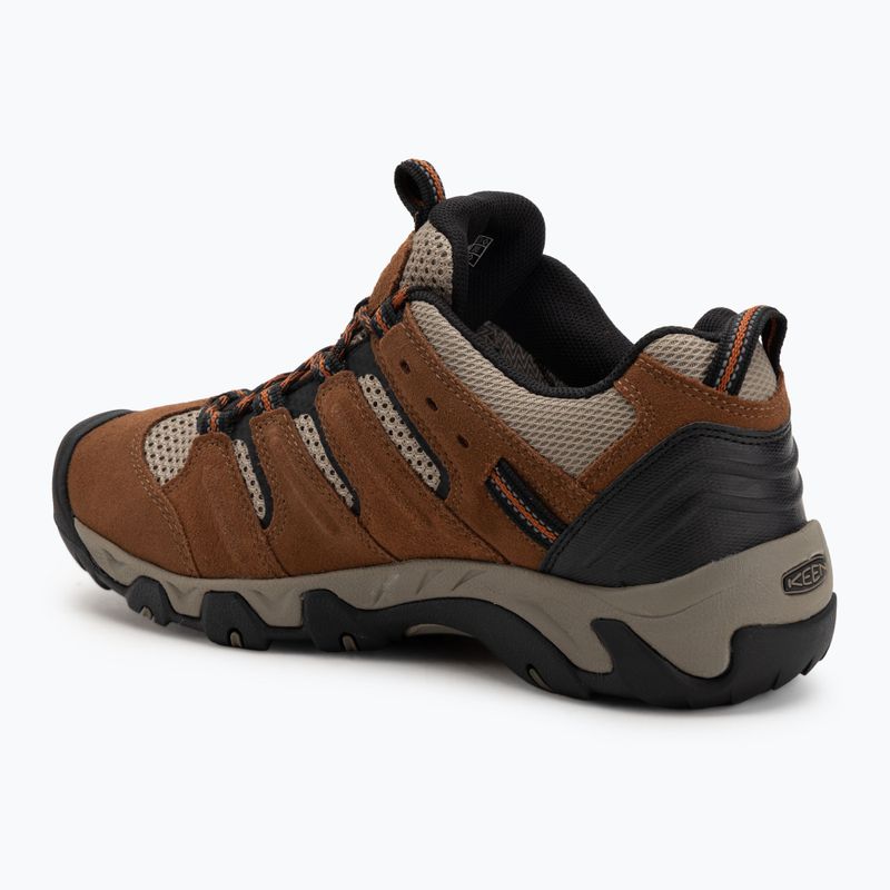 Trekkingschuhe Herren KEEN Headout Waterproof bison/fossil orange 4