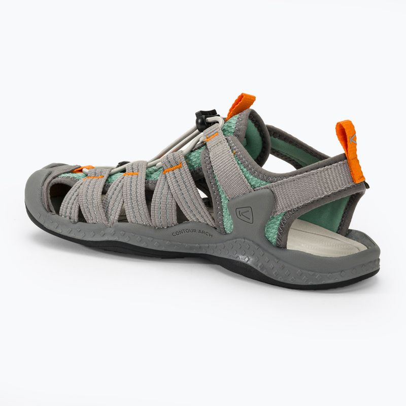 KEEN Drift Creek H2 Alu/Granit grün Damen Trekking Sandalen 3