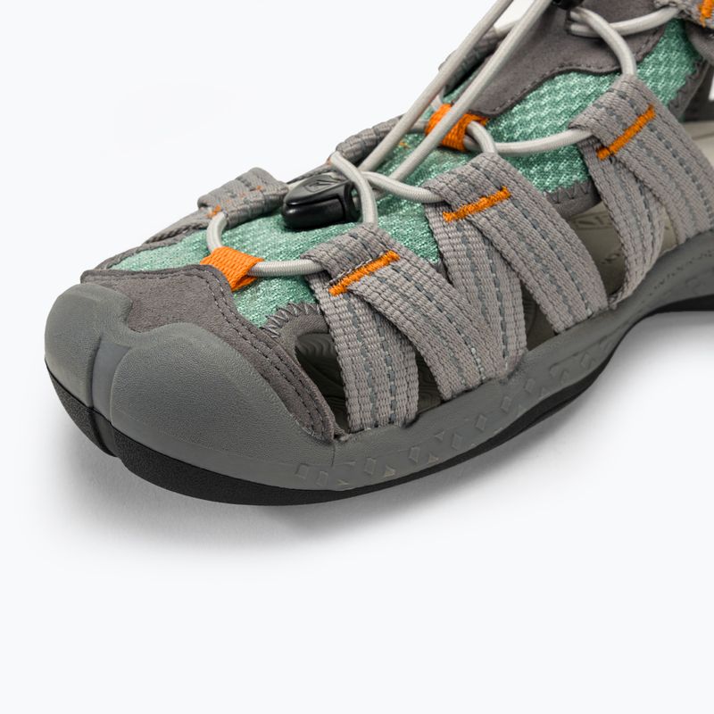 KEEN Drift Creek H2 Alu/Granit grün Damen Trekking Sandalen 7