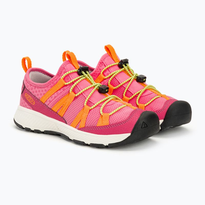 KEEN Motozoa Kinderschuhe Sneaker jazzy/evening primrose 4