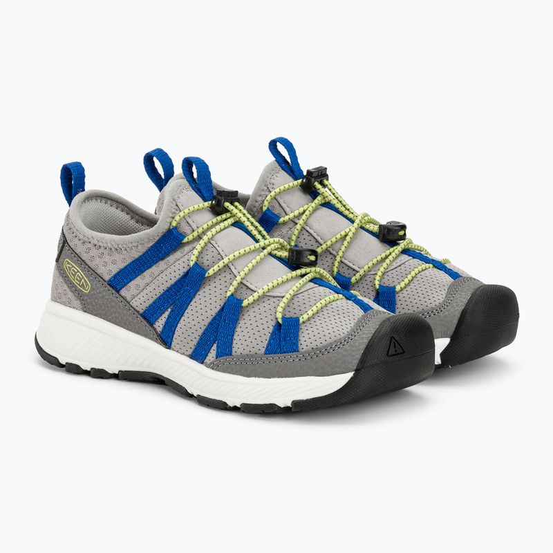 KEEN Motozoa Sneaker steel grey/evening primrose Kinderschuhe 5