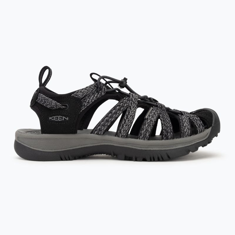 KEEN Whisper schwarz/ stahlgrau Damen Sandalen 2