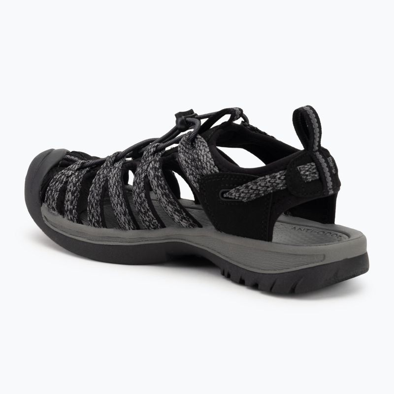 KEEN Whisper schwarz/ stahlgrau Damen Sandalen 3