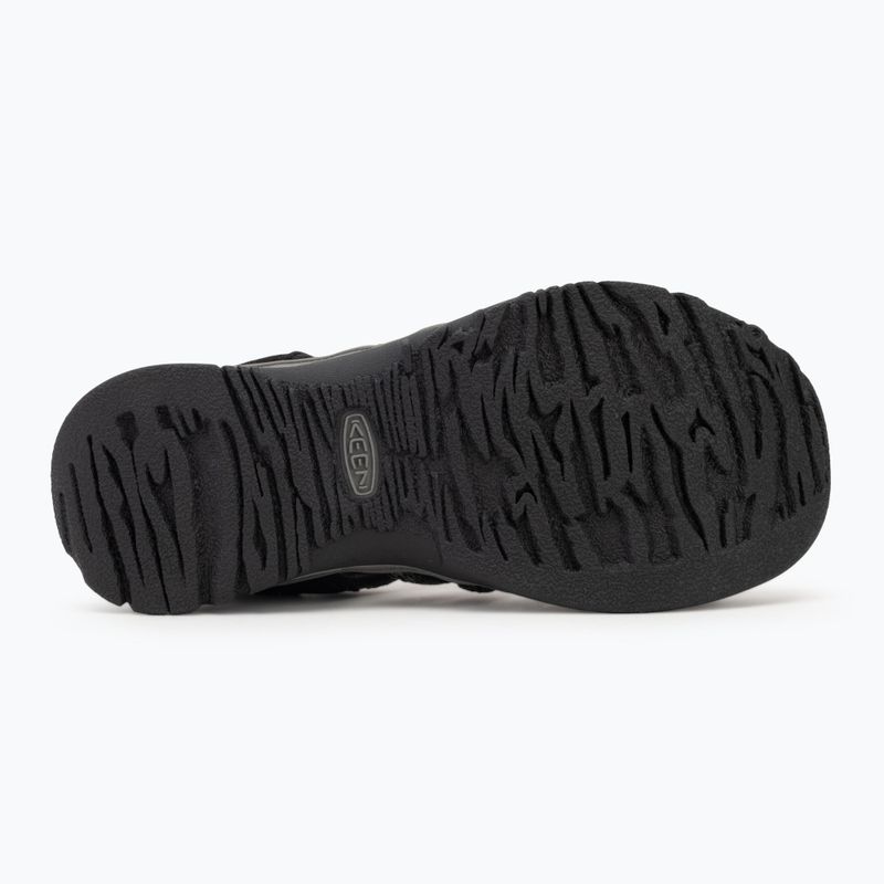 KEEN Whisper schwarz/ stahlgrau Damen Sandalen 4