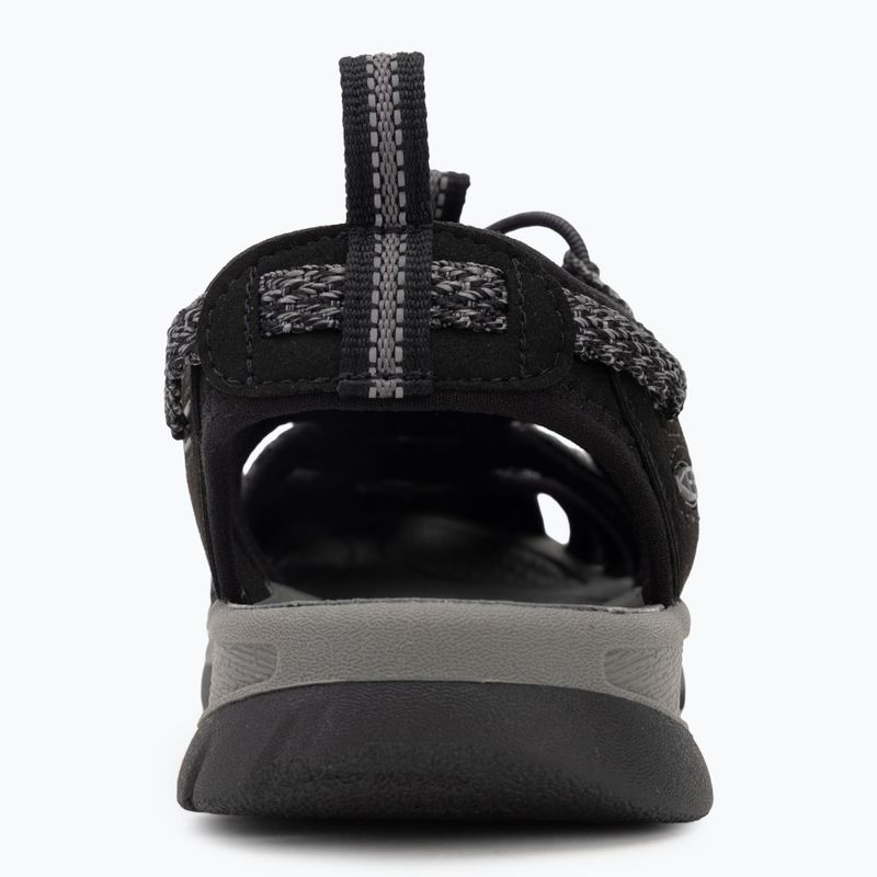 KEEN Whisper schwarz/ stahlgrau Damen Sandalen 6