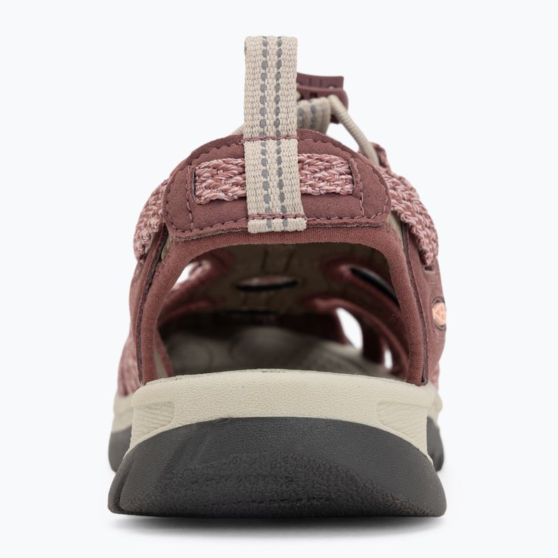 Damensandalen KEEN Whisper rose brown/peach Paarfait 6