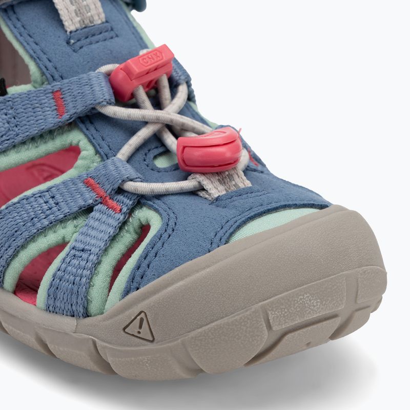 KEEN Seacamp II CNX coronet blau/hot pink Kindersandalen 7
