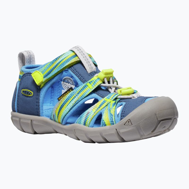 KEEN Seacamp II CNX Vintage Indigo/Abendflieder Kindersandalen 8