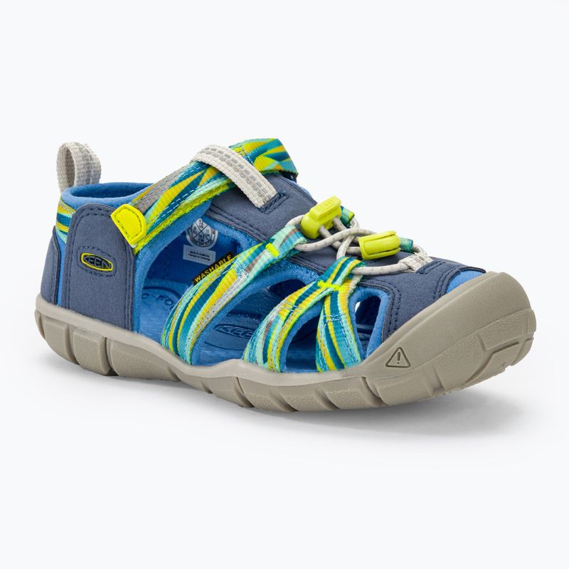 KEEN Seacamp II CNX Vintage Indigo/Abendflieder Kindersandalen