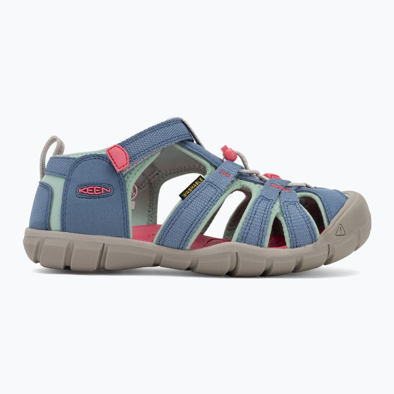 KEEN Seacamp II CNX coronet blau/rosa Junior Sandalen 2