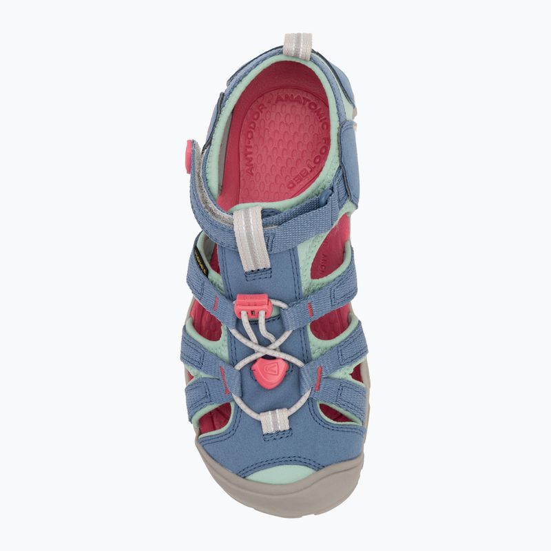 KEEN Seacamp II CNX coronet blau/rosa Junior Sandalen 5