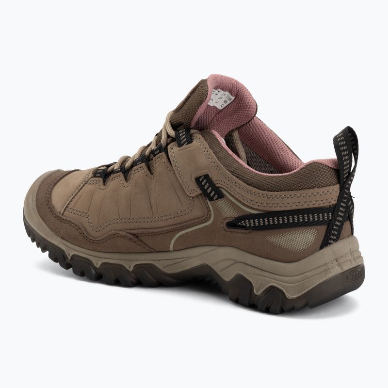 Damen-Trekkingschuhe KEEN Targhee IV Wp brindle/nostalgia rose 3