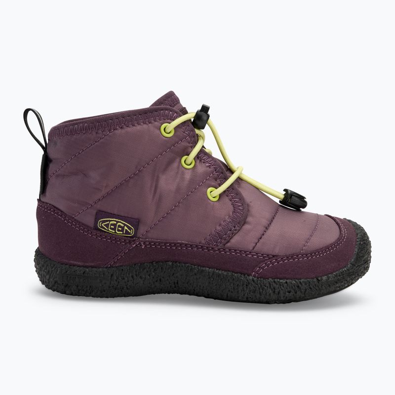 KEEN Howser II Chukka WP Kinderschuhe Pflaume perfekt/Daiquiri grün 2