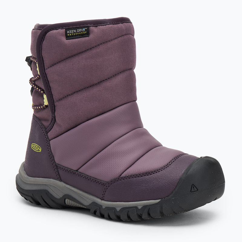 Schneeschuhe Kinder KEEN Puffrider WP black plum/daiquiri green