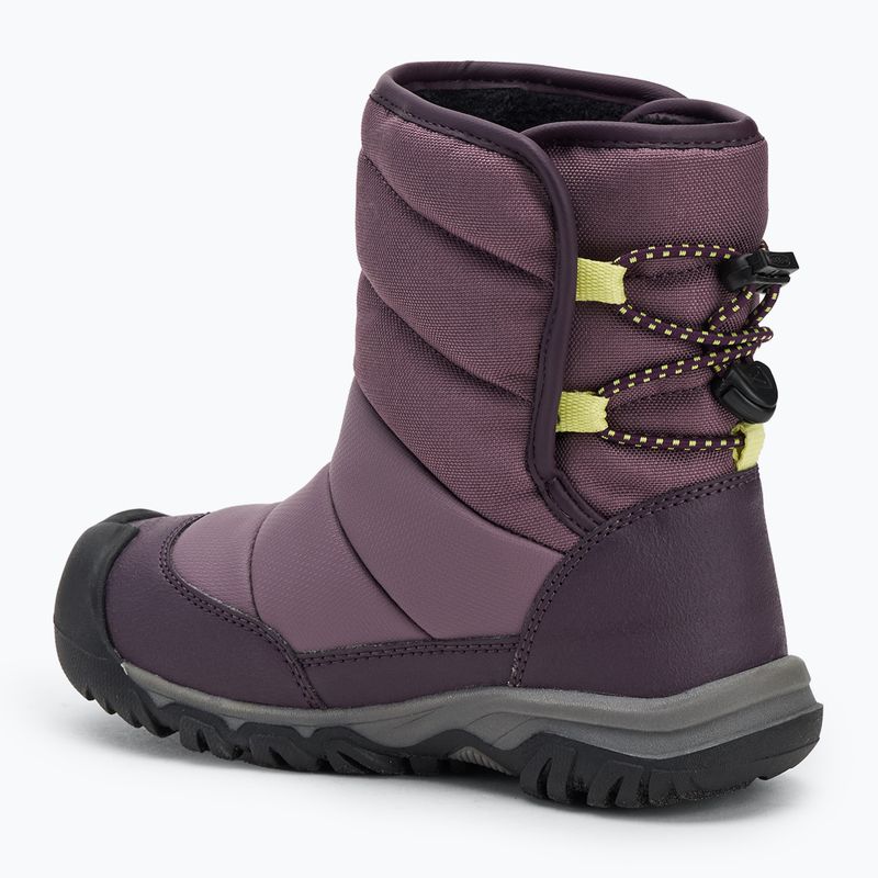 Schneeschuhe Kinder KEEN Puffrider WP black plum/daiquiri green 3