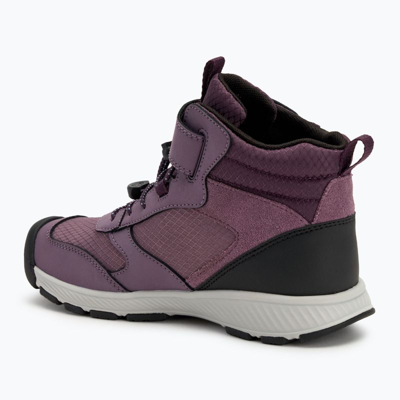 Wanderschuhe Kinder KEEN Skua Mid WP JR black plum/plum perfect 3