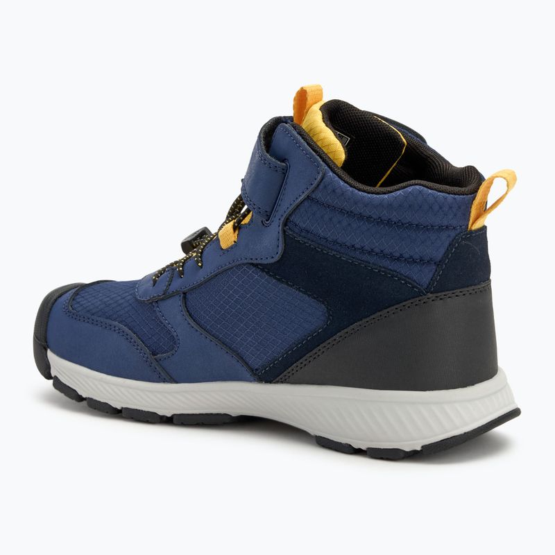 Wanderschuhe Kinder KEEN Skua Mid WP JR naval academy/yolk yellow 3