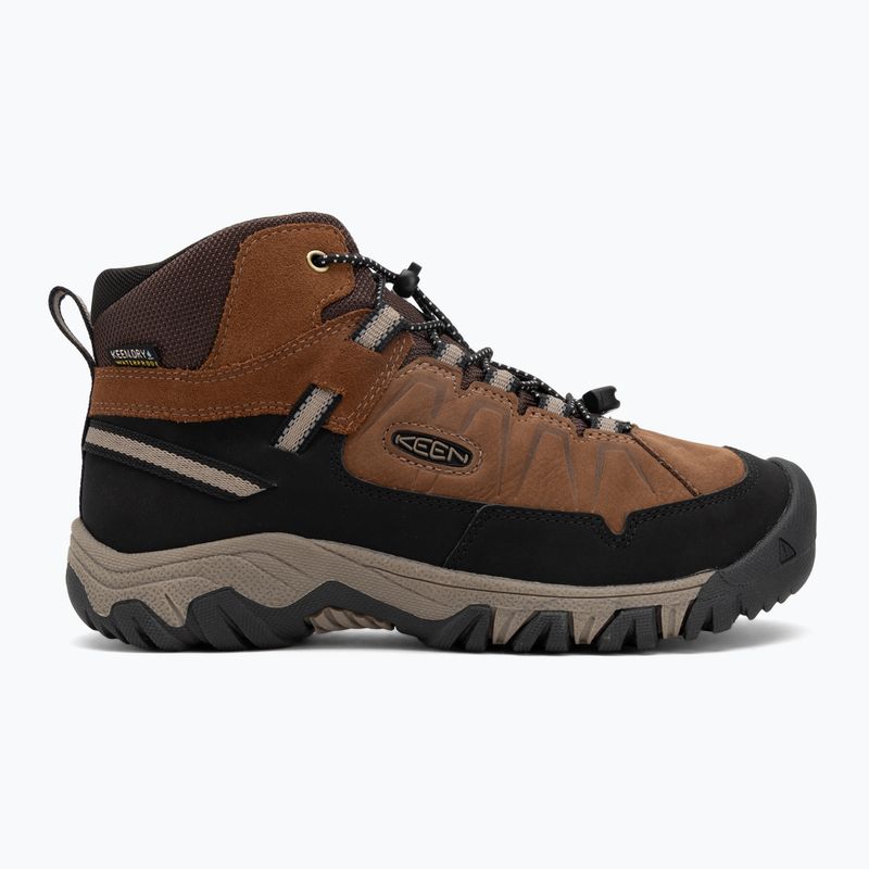 Trekkingschuhe Kinder KEEN Targhee IV Mid Waterproof bison/brindle 2