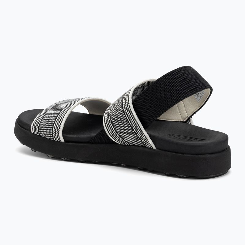 KEEN Elle Backstrap Damen Sandalen schwarz/star weiß 3