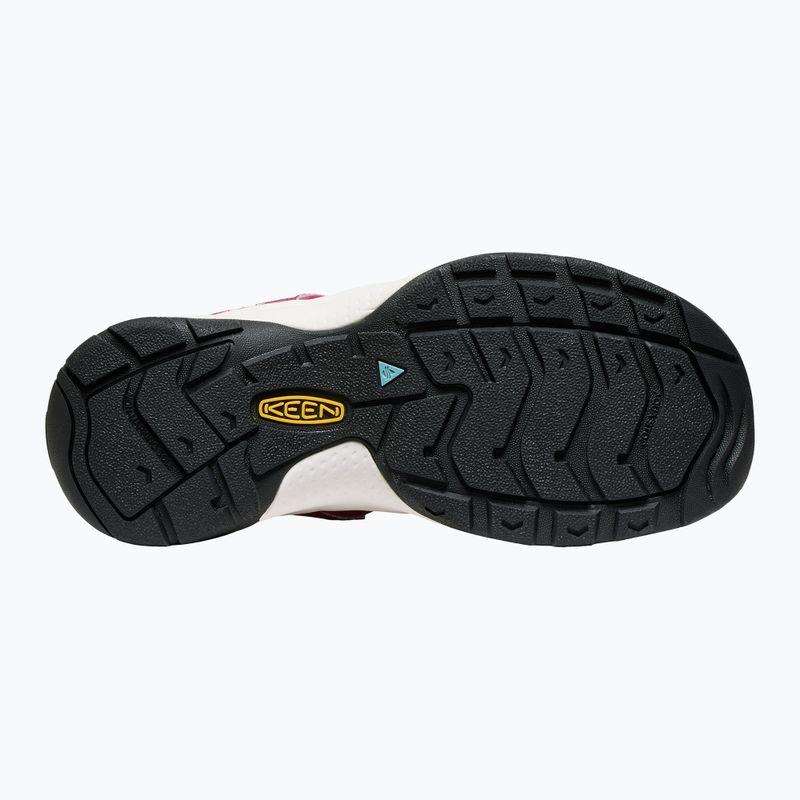 KEEN Astoria West Damen Sandalen beaujolais/star weiß 6
