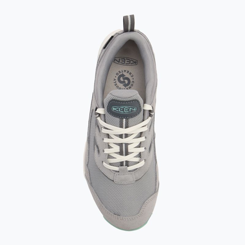 Trekkingschuhe Damen KEEN Hightrail Waterproof alloy/lichen 5