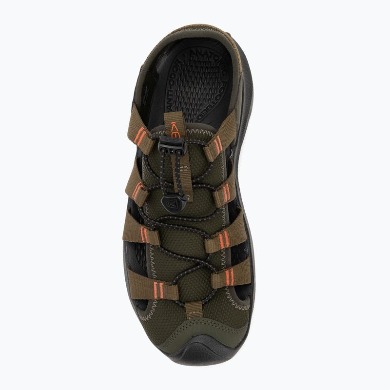 KEEN Seanik H2 Herren Sandalen forest night/ dark olive 5
