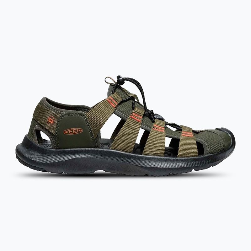 KEEN Seanik H2 Herren Sandalen forest night/ dark olive 8