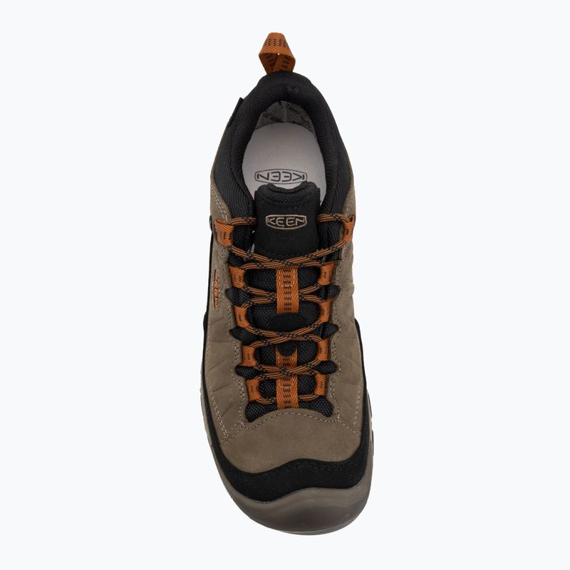 Herren-Trekkingschuhe KEEN Targhee IV WP sea turtle/roasted pecan 5
