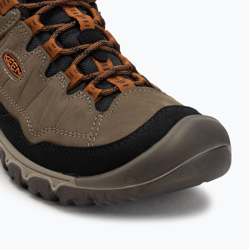 Herren-Trekkingschuhe KEEN Targhee IV WP sea turtle/roasted pecan 7