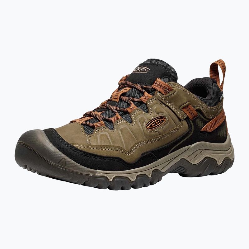 Herren-Trekkingschuhe KEEN Targhee IV WP sea turtle/roasted pecan 8