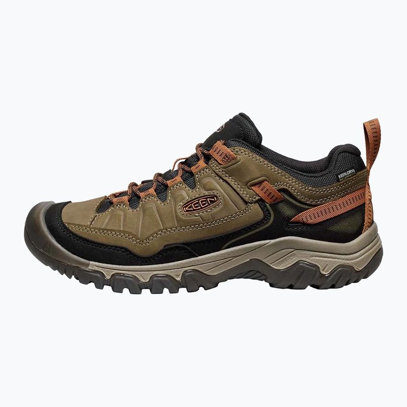 Herren-Trekkingschuhe KEEN Targhee IV WP sea turtle/roasted pecan 10