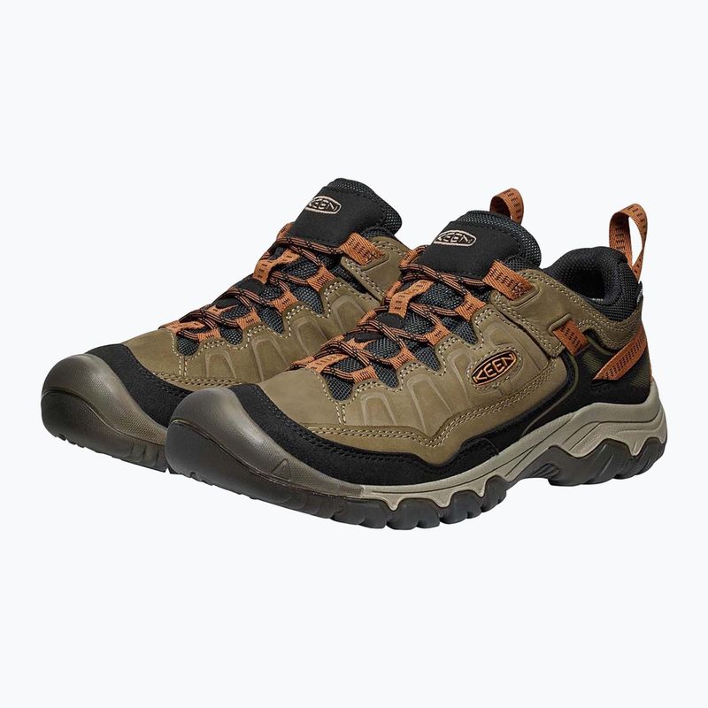 Herren-Trekkingschuhe KEEN Targhee IV WP sea turtle/roasted pecan 14