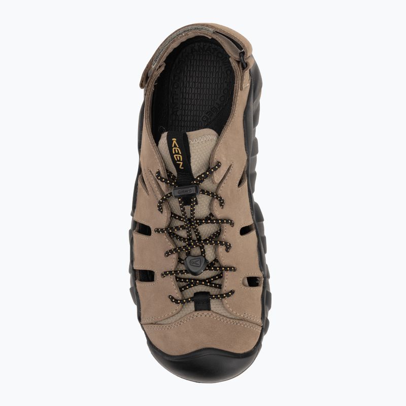 KEEN Hyperport Fisherman Leder brindle/ oak buff Herren Sandalen 6