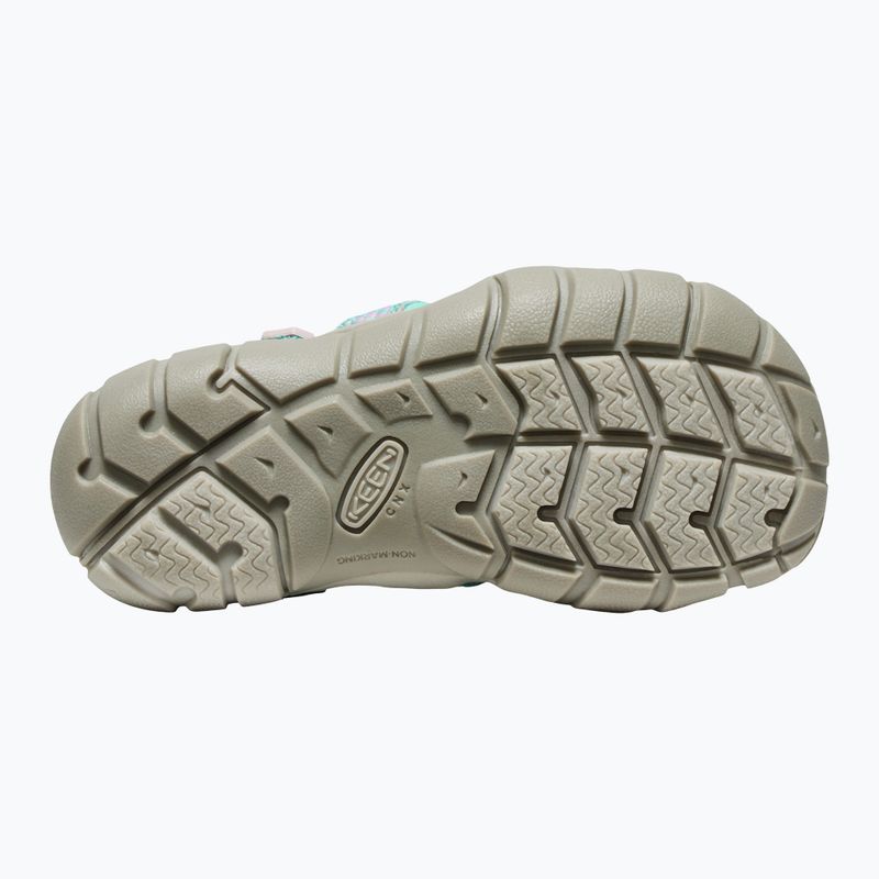 KEEN Seacamp II CNX Kindersandalen aqua/giggle pink 6