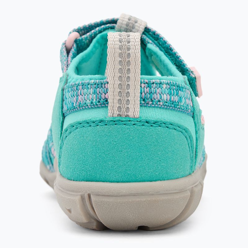 KEEN Seacamp II CNX Kindersandalen aqua/giggle pink 6