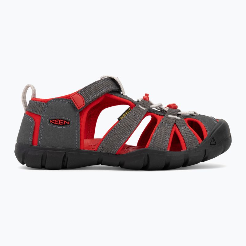 KEEN Seacamp II CNX Magnet/ roter Teppich Junior Sandalen 2