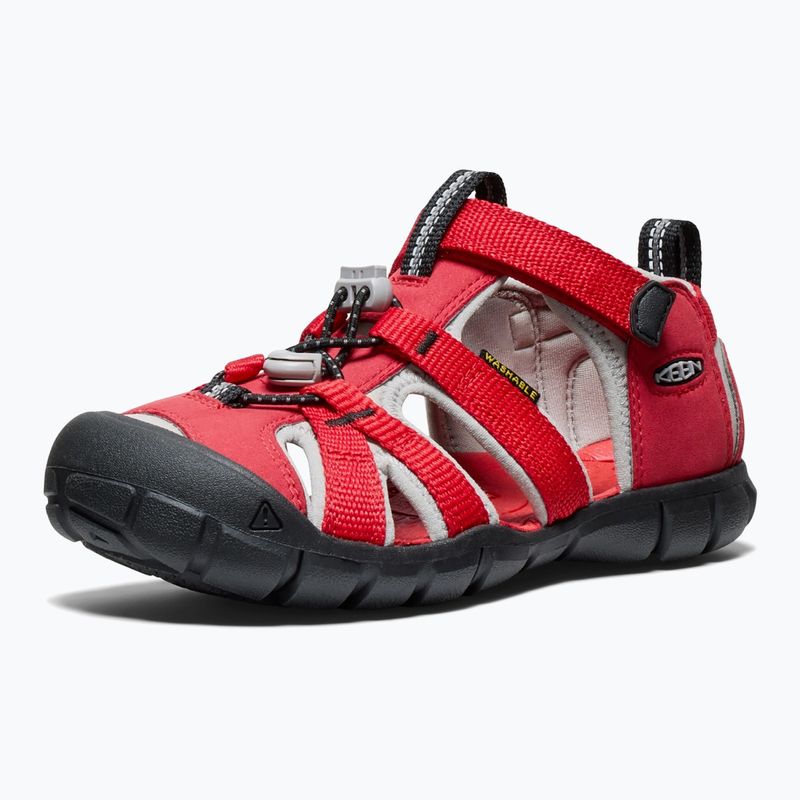 Kinder-Sandalen KEEN Seacamp II CNX red/alloy 4