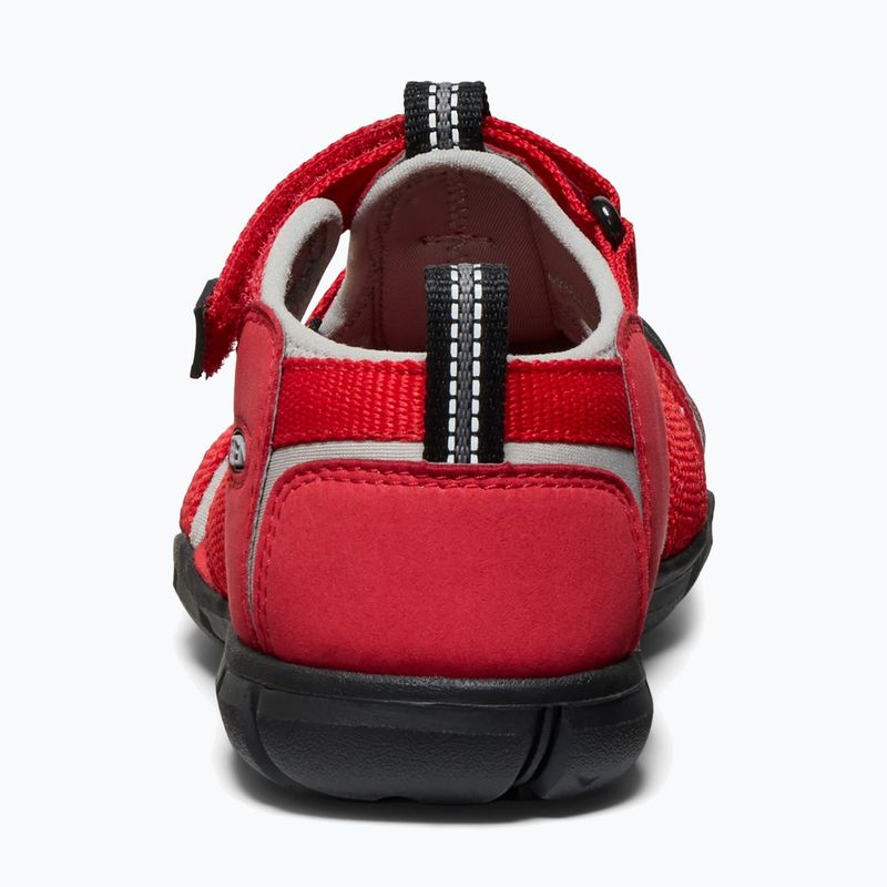 Kinder-Sandalen KEEN Seacamp II CNX red/alloy 5