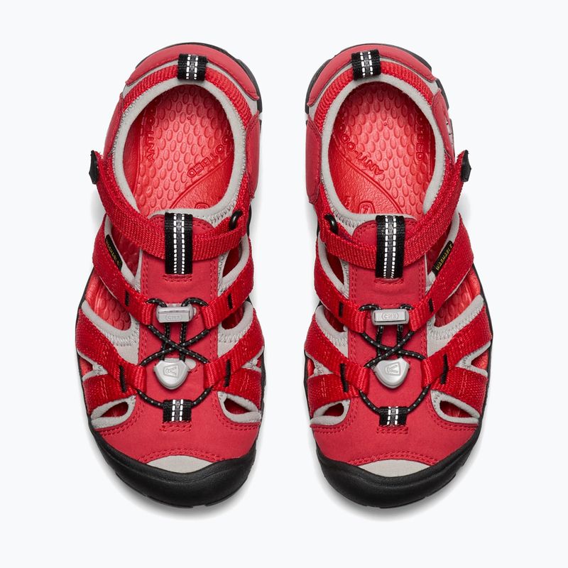 Kinder-Sandalen KEEN Seacamp II CNX red/alloy 7