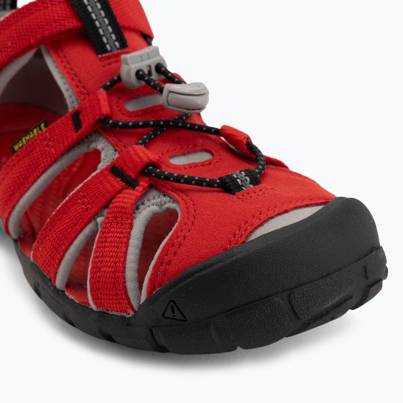 Kinder-Sandalen KEEN Seacamp II CNX red/alloy 7