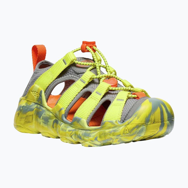KEEN Hyperport H2 Kindersandalen Nachtkerze/Stahlgrau