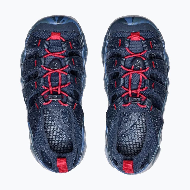 KEEN Hyperport H2 naval academy/red carpet Kindersandalen 5
