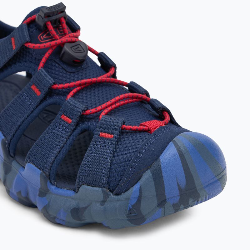 KEEN Hyperport H2 naval academy/red carpet Kindersandalen 7