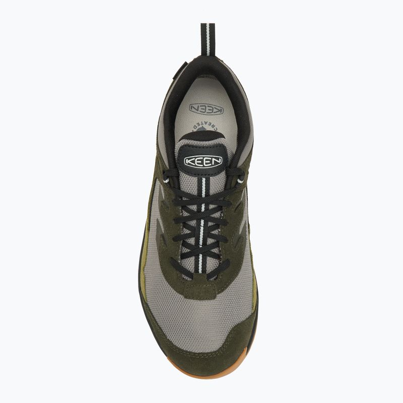 Herren-Wanderschuhe KEEN Hightrail Waterproof Steel grey/forest night 5