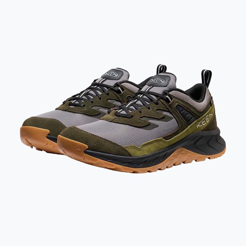 Herren-Wanderschuhe KEEN Hightrail Waterproof Steel grey/forest night 8