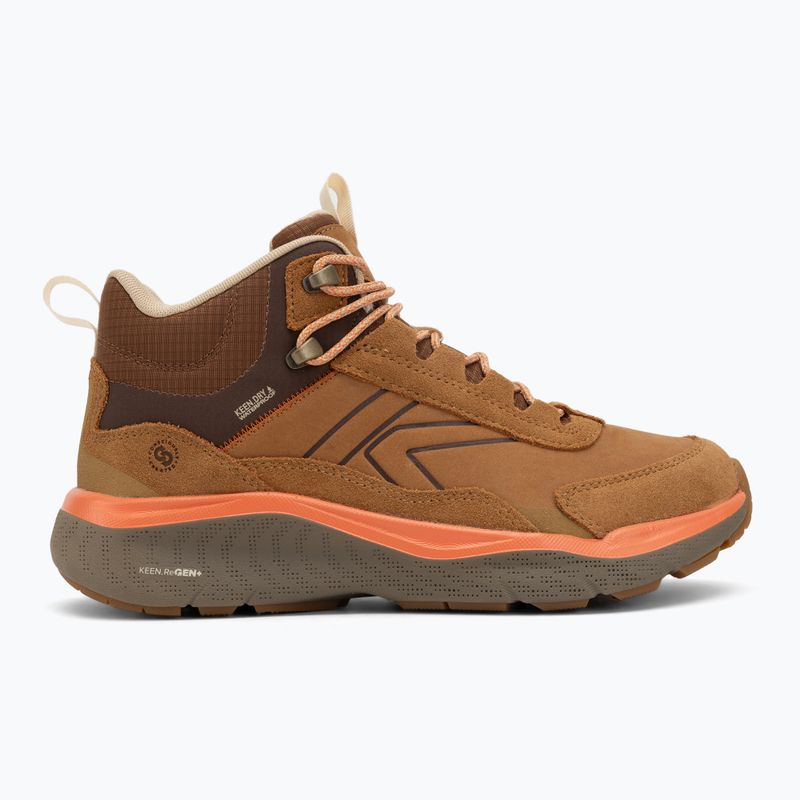 Damen-Trekkingschuhe Keen Leiki Leather Mid Waterproof chipmunk/bison 2
