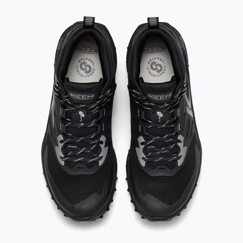 Herren-Trekkingstiefel KEEN Zionic Nxt Mid Wp triple black 5