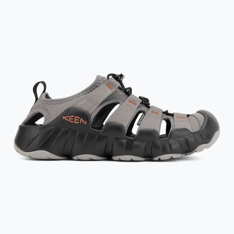 Herrensandalen KEEN Hyperport H2 steel grey/burnt brick 2