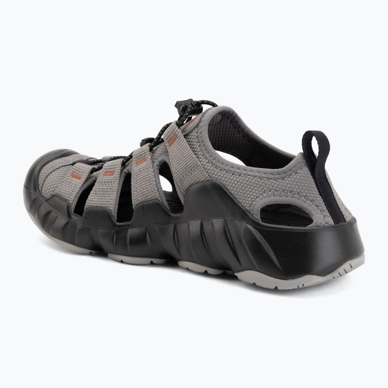 Herrensandalen KEEN Hyperport H2 steel grey/burnt brick 3