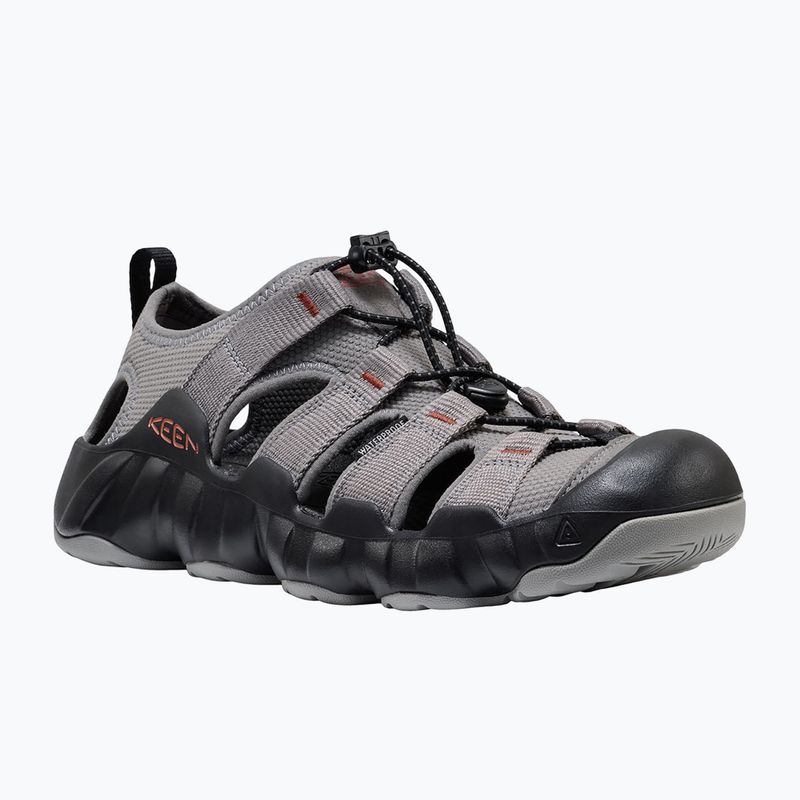 Herrensandalen KEEN Hyperport H2 steel grey/burnt brick